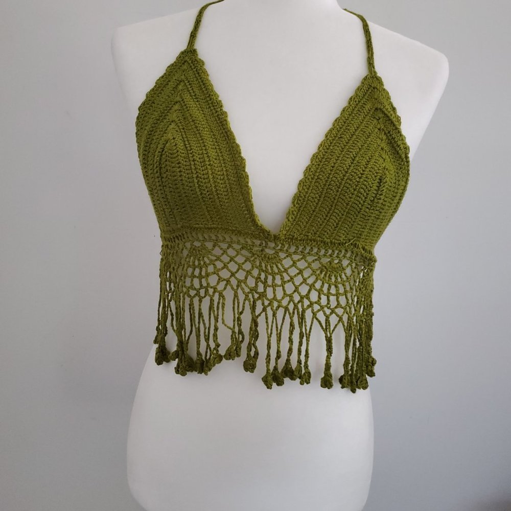 Gypsy Rose Crochet Tank Top